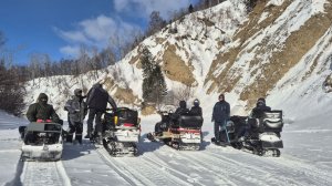 Покатушки на снегоходах