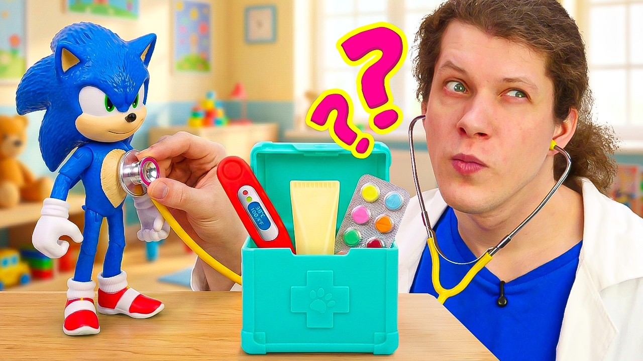 Что у доктора в аптечке? Играем в больницу в Веселой школе! 👨⚕️🩺 смотреть онлайн