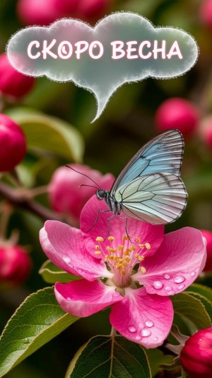 СКОРО ВЕСНА. ОДИН РАЗ В ГОД САДЫ ЦВЕТУТ.