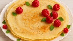 🥞 Блины, которые ВСЕГДА получаются! Рецепт «3 стакана»: тонкие, нежные и без комочков! 🔥