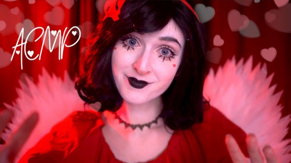 АСМР Тебя похитила Купидон-Яндере ♡ Ролевая игра ♡ Прикасания, поцелуи, расчёсывание волос