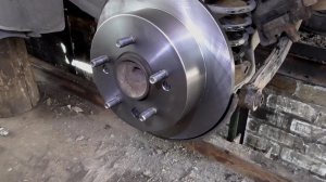 Замена заднего тормозного диска Hyundai Elantra