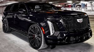 Cadillac Escalade 2026 года, пакет ONYX— интерьер, экстерьер.