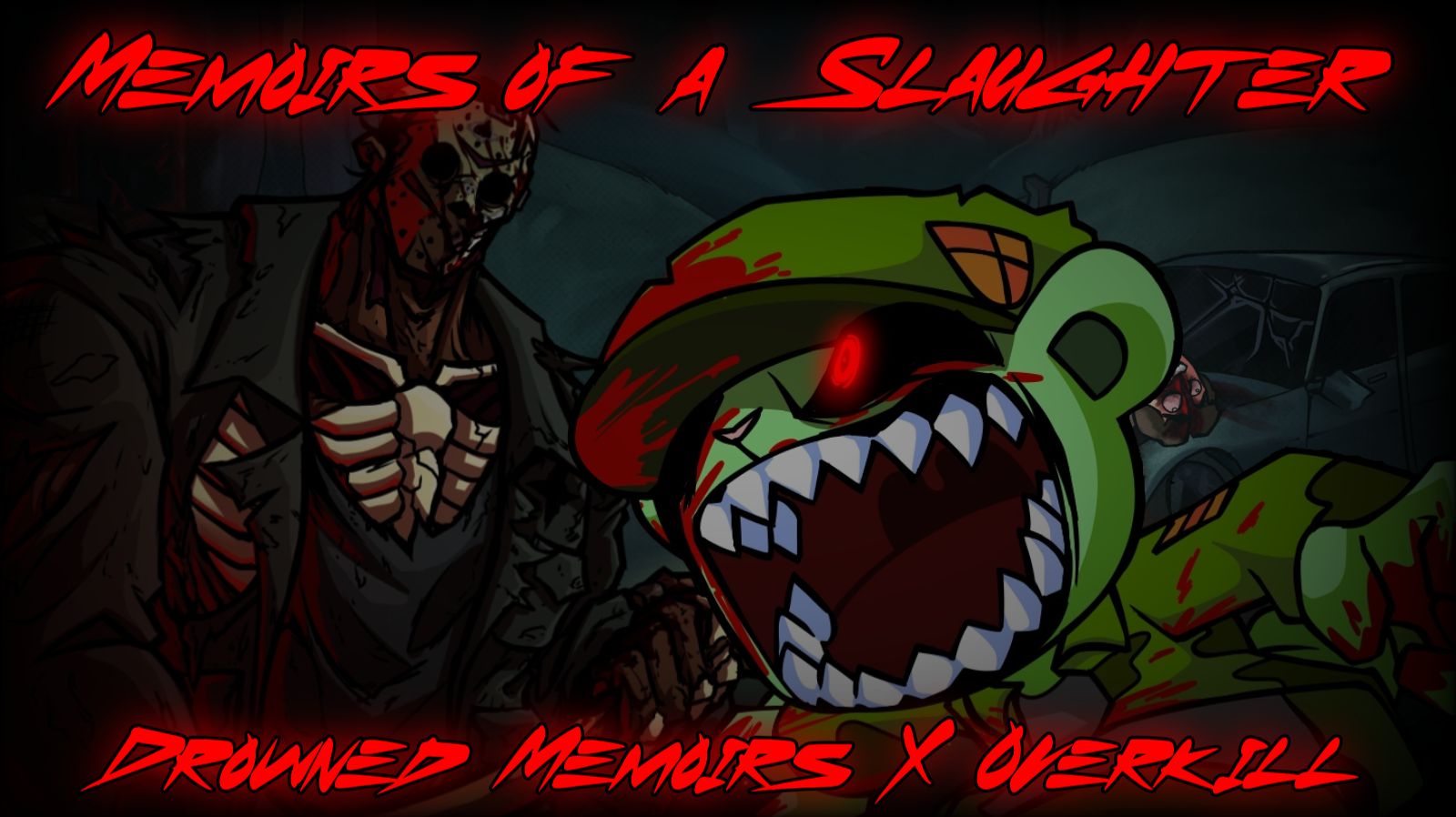 [FNF Mashup, Friday the 13th Special] Memoirs Of a Slaughter [Drowned Memoirs X Overkill V2]