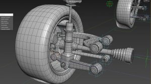 Риг подвески автомобилей: реалистичная кинематика и динамика