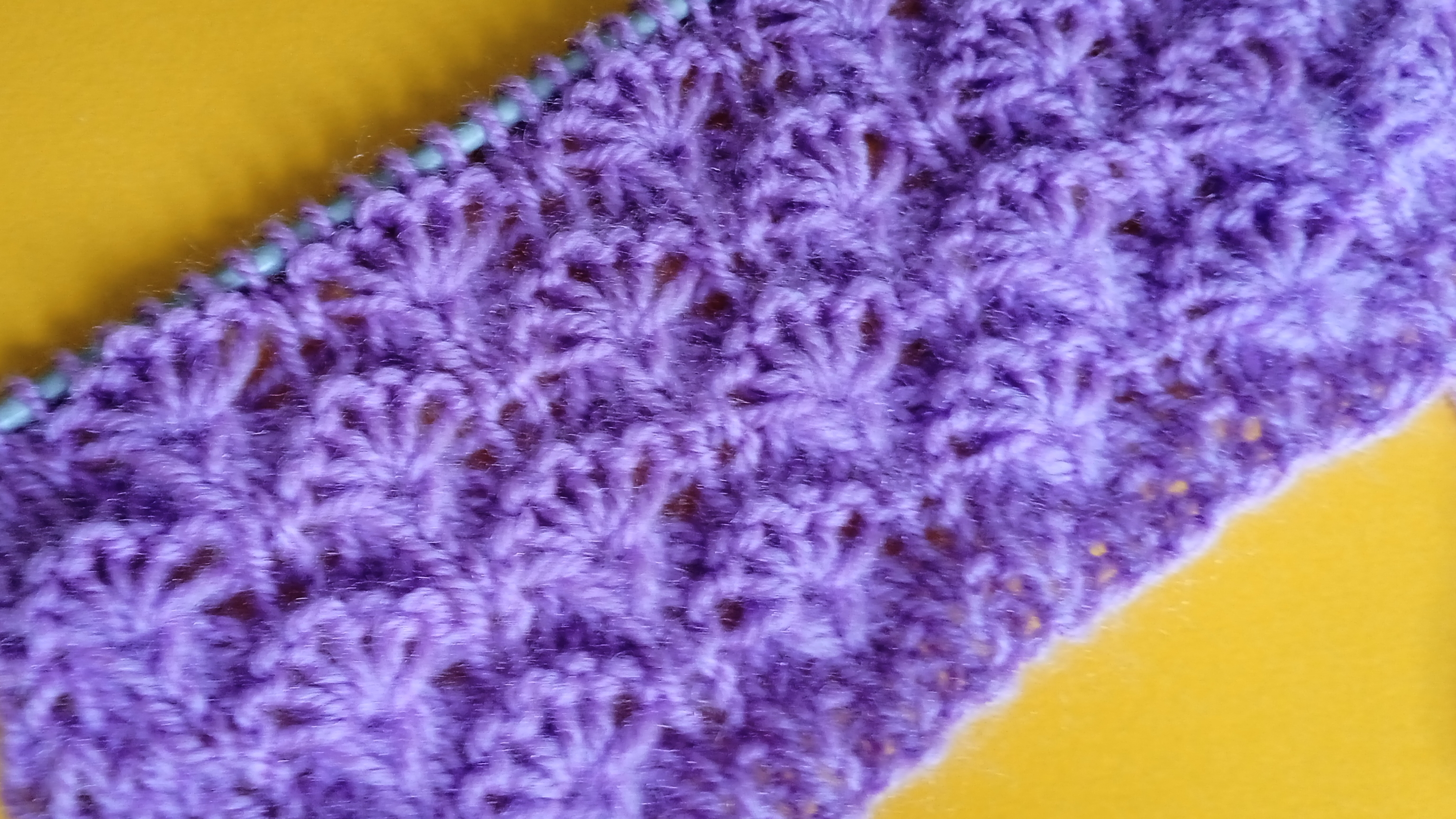 Красивый, ажурный узор спицами для джемпера, блузки и многих вещей. смотреть онлайн