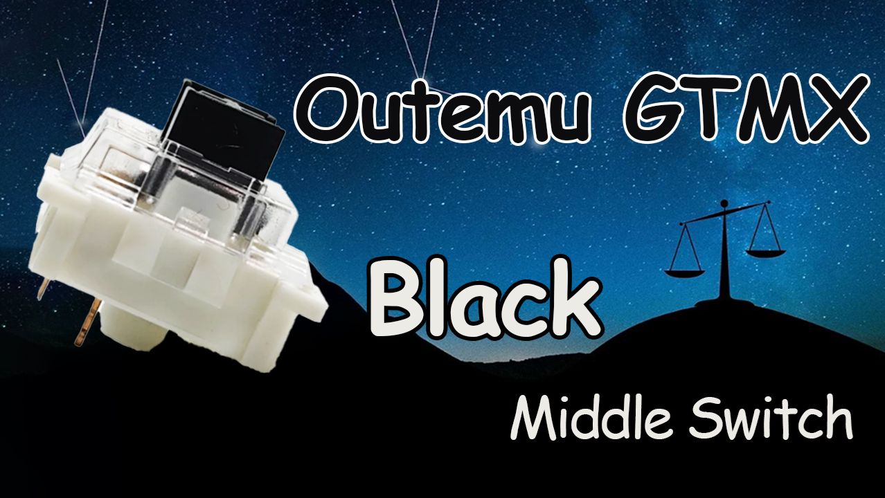 Outemu GTMX Black Средний профиль