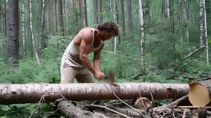 Строю сруб в лесу своими руками. От замысла до жизни. Бушкрафт