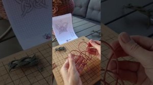 Мастер-класс "узел бабочка" из ротанга