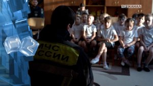 Сотрудники отделения пожарного надзора рассказали малышам о работе спасателей