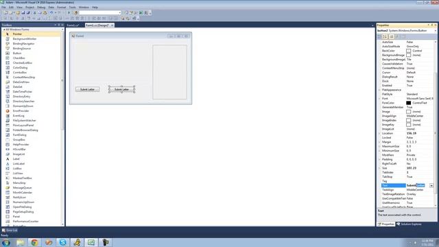 C# Beginners Tutorial - 154 - Project 3 Hang Man Game, Making the UI смотреть онлайн