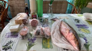 Покупки продуктов на рынке и в магазине🛒🛍️