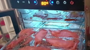 Джерки куриные (мясные чипсы) в дегидраторе