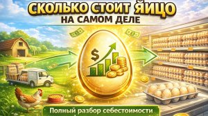 Реальная себестоимость яйца — сколько оно стоит на самом деле