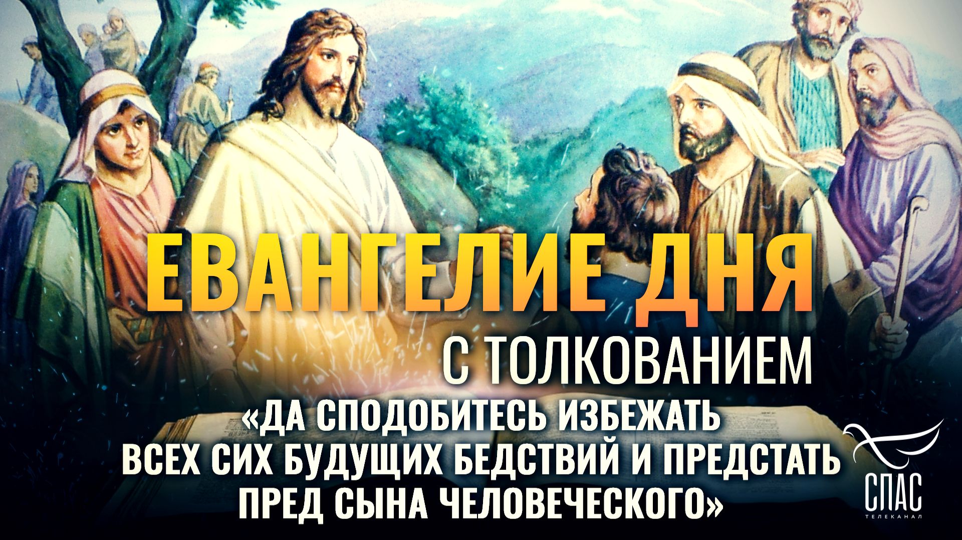 «Да сподобитесь избежать всех сих будущих бедствий и предстать пред Сына Человеческого» / Евангелие дня