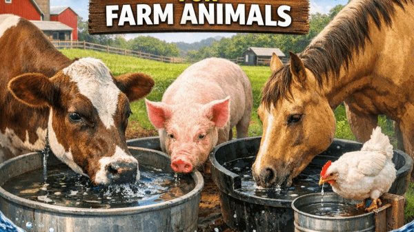 The Importance of Water for Farm Animals