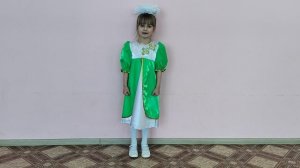 МБДОУ ДС 320 г. Челябинска. Новоселова Юля 6 лет. Песня" Весенний будильник".