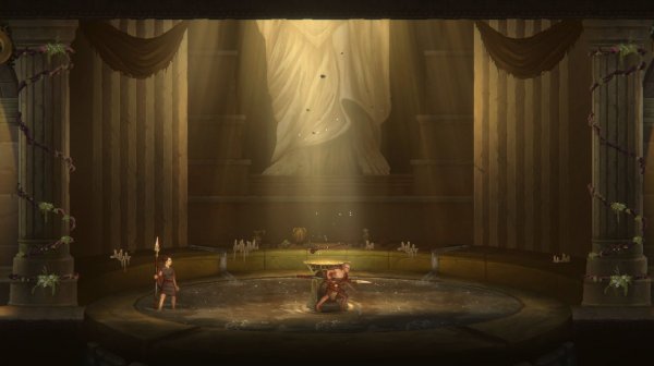 God of War Sons of Sparta (PS5 Pro) - 2 серия - Получаем солнечную пращу