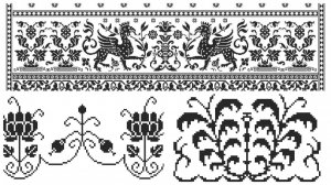 🕰️🧶 Старинные СХЕМЫ. Подборка №185. Art Nouveau для вязания и рукоделия. 🧶🕰️