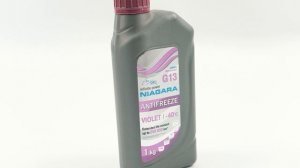 Жидкость охлаждающая Антифриз Ниагара G13-40 1 кг (фиолетовая) Код: 81449
