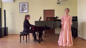 Слова Ф.Рюккерта (перевод В.Аргамакова), музыка Р.Шумана «Подснежник»