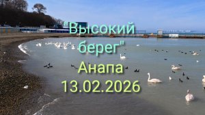 Анапа 13.02.2026 Высокий берег