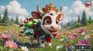 🐮КОРОВА БУРЁНКА - детская песенка | Развивающие детские песни и мультики