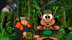 Глент играет в игру Кузя