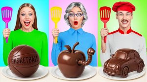 КУЛИНАРНЫЙ ЧЕЛЛЕНДЖ Я ПРОТИВ БАБУШКИ И ШОКОЛАДНАЯ ЕДА