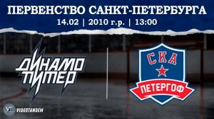Динамо Питер 10 - СКА Петергоф 10 / 14.02.2026