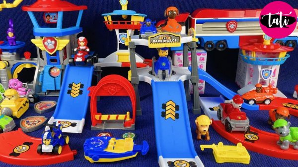 Играем в игрушки из мультика щенячий патруль. Мультфильм для детей. ASMR АСМР