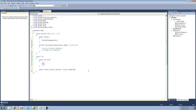 C# Beginners Tutorial - 152 - Making Conversion Operators смотреть онлайн