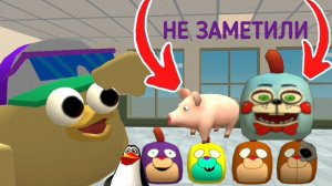 😱ВСЕ ПАСХАЛКИ из ОБНОВЛЕНИЯ 5.1.0 в ЧИКЕН ГАН! **Поросёнок найден!**