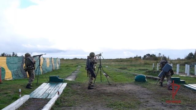 Учения по защите атомного объекта бойцами спецназа Росгвардии