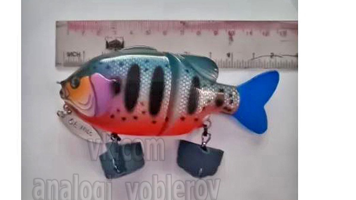 Копия джэрка - Imakatsu Gillroid Bootstail Swimbait - с Алиэкспресс