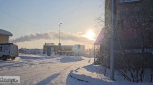 Морозный февраль 2026. Гуляю по северному городу Лабытнанги, Ямало-Ненецкий АО. ЖизньСеверян.