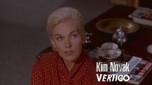 Kim Novak, James Stewart (Vertigo, 1958)