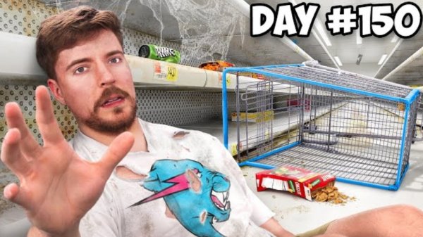 10000$ за каждый день проведённый в гипермаркете. Мистер Бист.