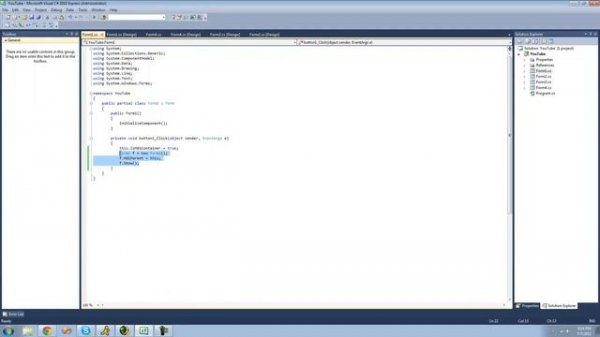 C# Beginners Tutorial - 88 - Multi Document Interface MDI