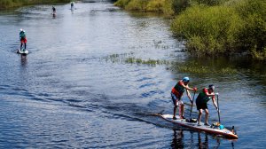 Гребной марафон Orsha Black Water 2025 на SUP-тандеме