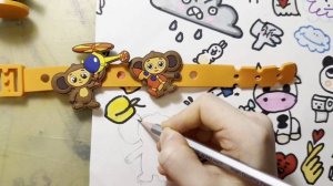 Рисую Чебурашку на плакате✍🏻