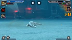 Играем в игру Jurassic World:The Game. “ВОДНАЯ ВОЛНА”