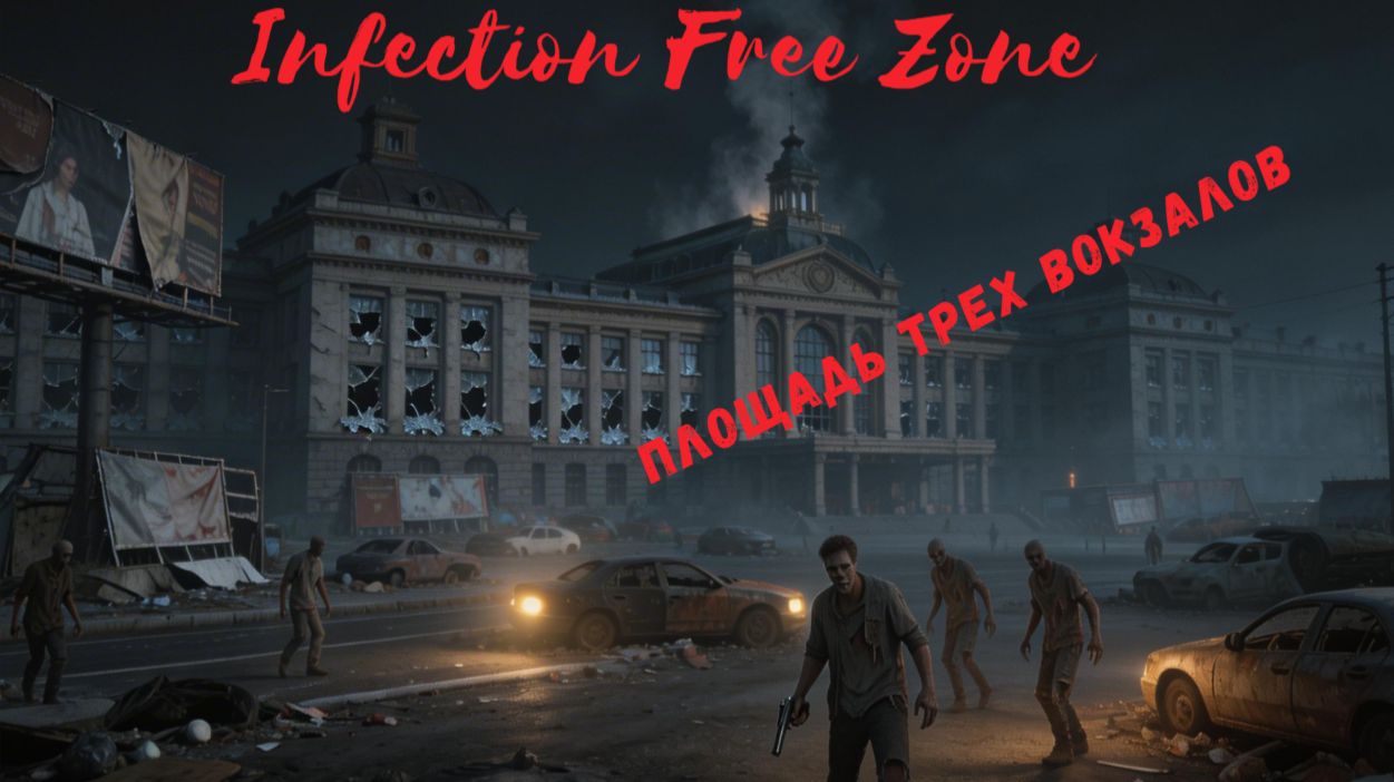 Infection Free Zone Москва - площадь трех вокзалов зачистка 1.3
