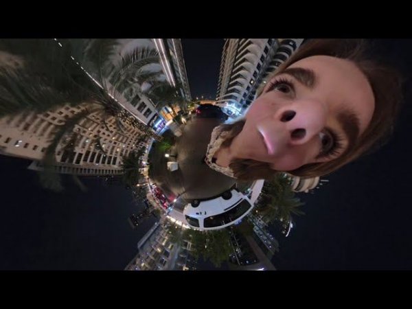 Прогулка в Дубае (смешно) Dubai Marina 360 cam