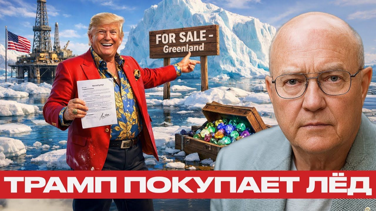 Ресурсы Арктики; почему Америка не шутит с Гренландией смотреть онлайн