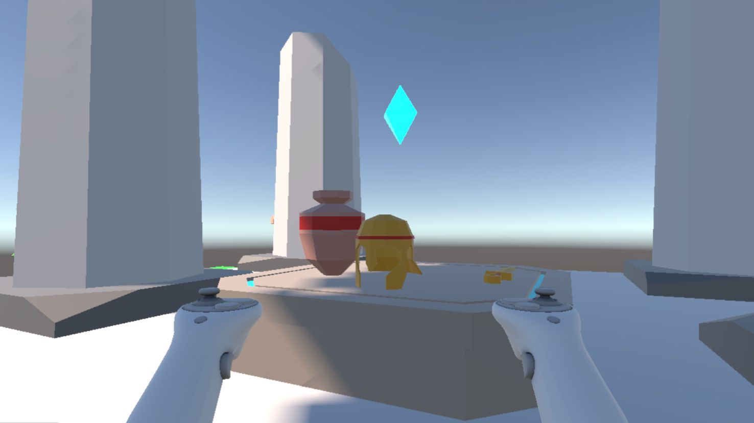 VR квест в античном храме. 1 часть (подготовка)