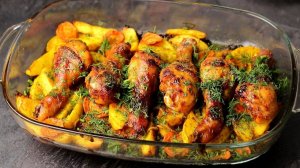 Рецепт БОМБА! Куриные НОЖКИ с КАРТОШКОЙ на ужин!