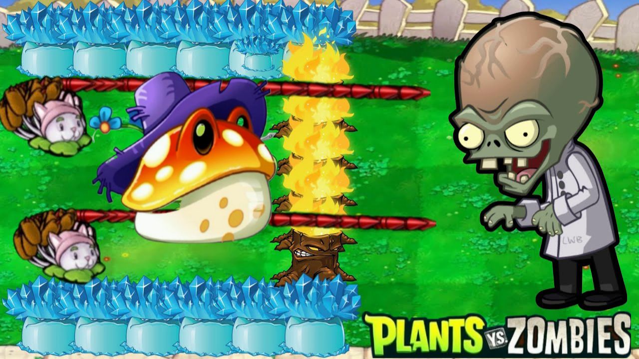 Зомби против растений! Plants vs Zombies ПвЗ PvZ Растения против Зомби смотреть онлайн