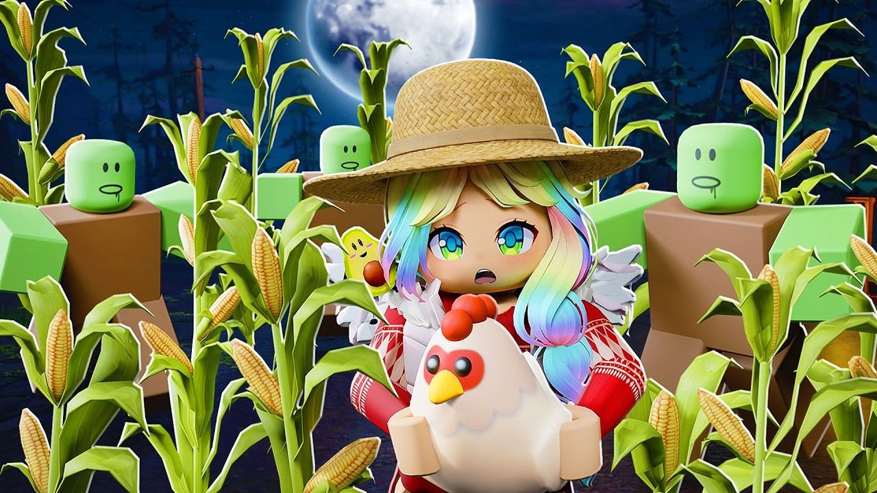 ПОСТРОЙ ФЕРМУ И ЗАЩИТИ ОТ ЗОМБИ! смотреть онлайн