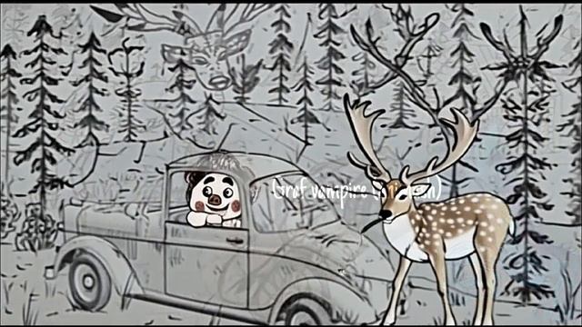 Моя Анимация/Анимированная история Забавные Зверята/Из моих рисунков и монтаж) Под песню Оглянись.